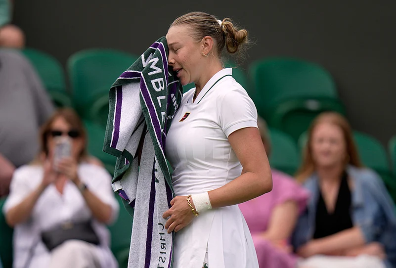 Amanda Anisimova Wimbledon tennis highlights