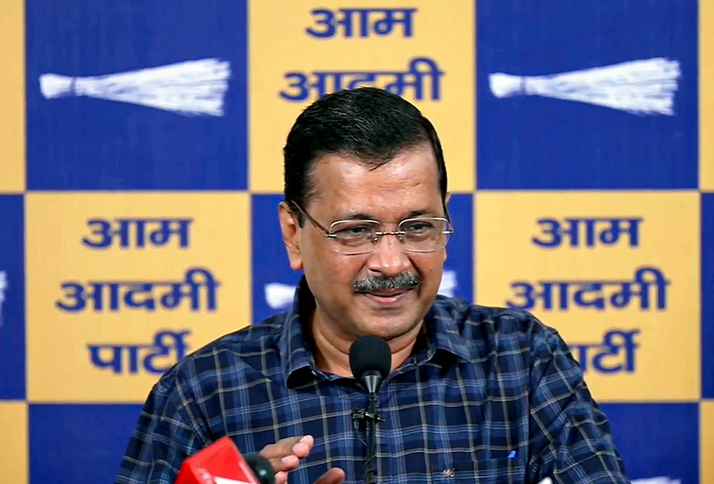Arvind Kejriwals press conference