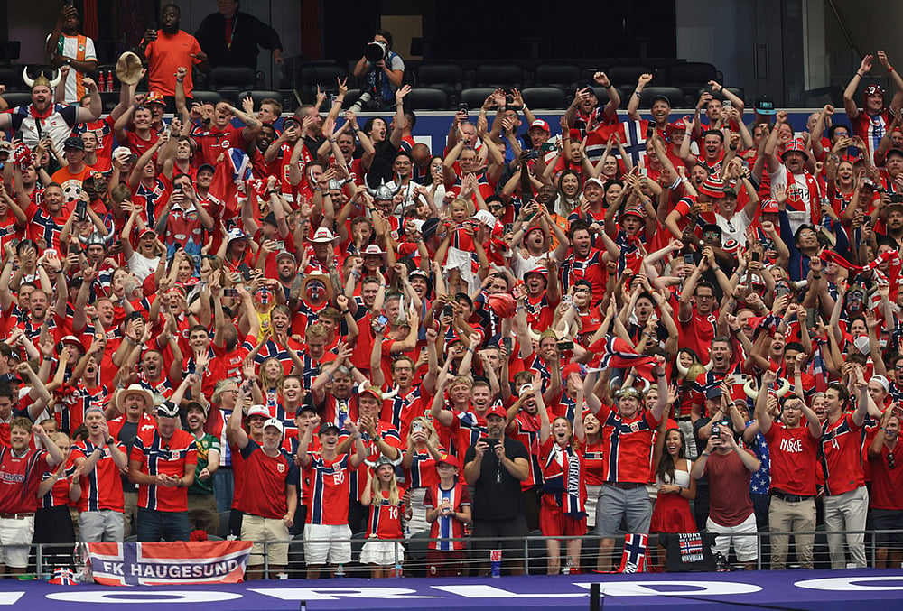 Ivory Coast vs Norway Fifa World Cup 2026 round of 32 highlights-Norways fans celebrate