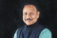 Anurag Bhadoria Interview: 'The BJP Won't Be Able to Break SP' Photo: Tribhuvan Tiwari : Anurag Bhadoria, spokesperson of the Samajwadi Party