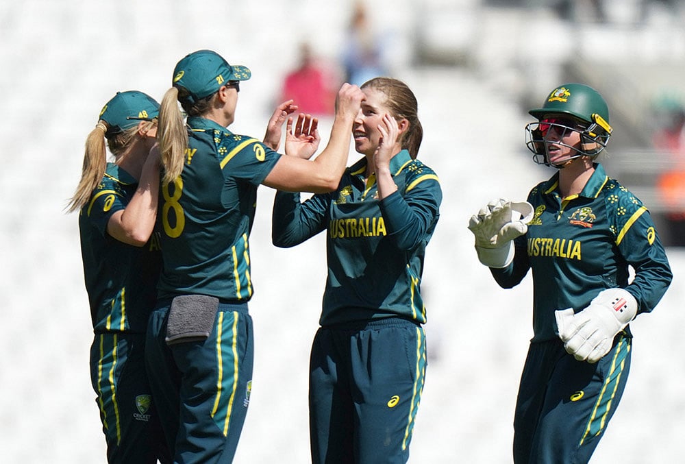 Aus-W Vs WI-W Womens T20 World Cup 2026 Cricket highlights-Georgia Wareham