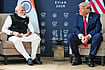 | Photo: AP : Sterner Era: Narendra Modi with Donald Trump on the sidelines of the G7 Summit on June 17, 2026, in Évian, France