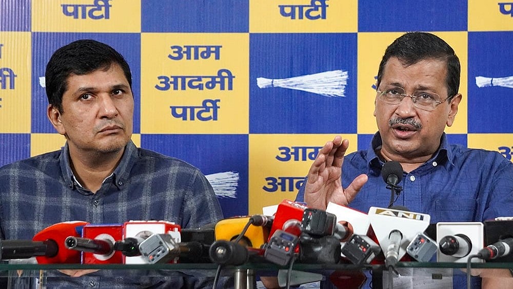 'PM Remained Like Dhritarashtra’: Kejriwal on Ram Mandir Donation Theft Case - PTI