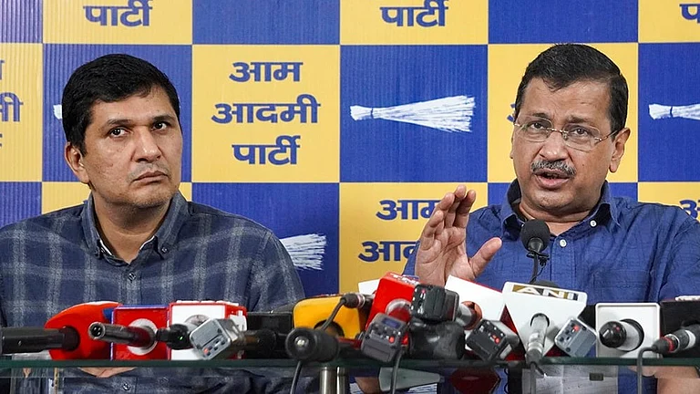 'PM Remained Like Dhritarashtra’: Kejriwal on Ram Mandir Donation Theft Case - PTI