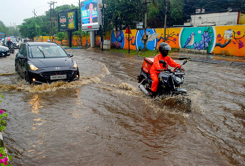 Rain in Bhubaneswar