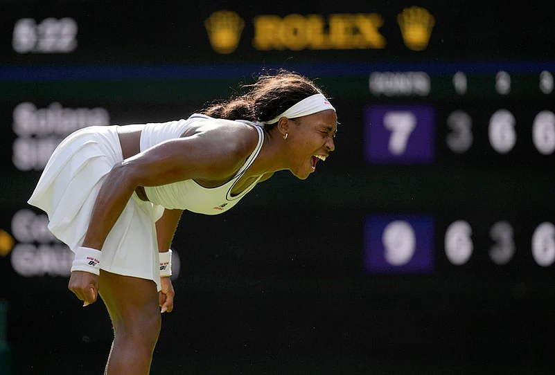 Coco Gauff 2026 wimbledon tennis highlights