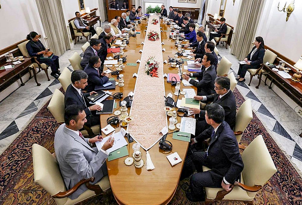 India, Japan delegation-level meeting