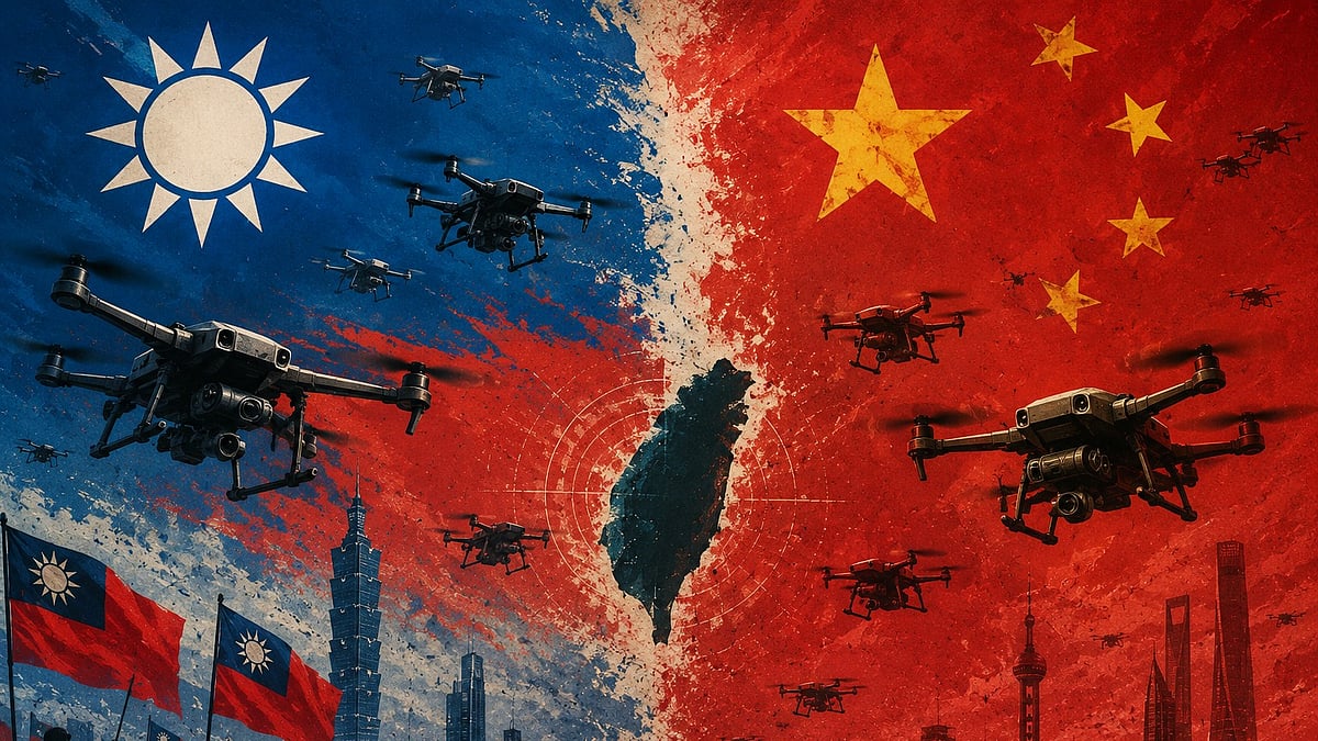 Taiwan's Drone Push - AI Generated