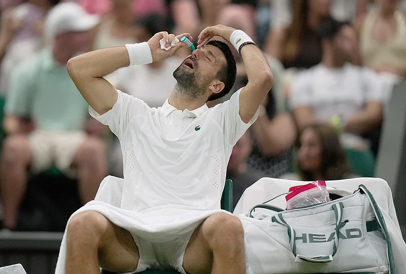 Novak Djokovic wimbledon tennis highlights