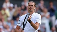 Valentin Royer vs Alexander Zverev LIVE Score, Wimbledon 2026: Done And Dusted For The Belgian To Claim The First Set GETTY IMAGES : Zverev claims the first set against the French champ