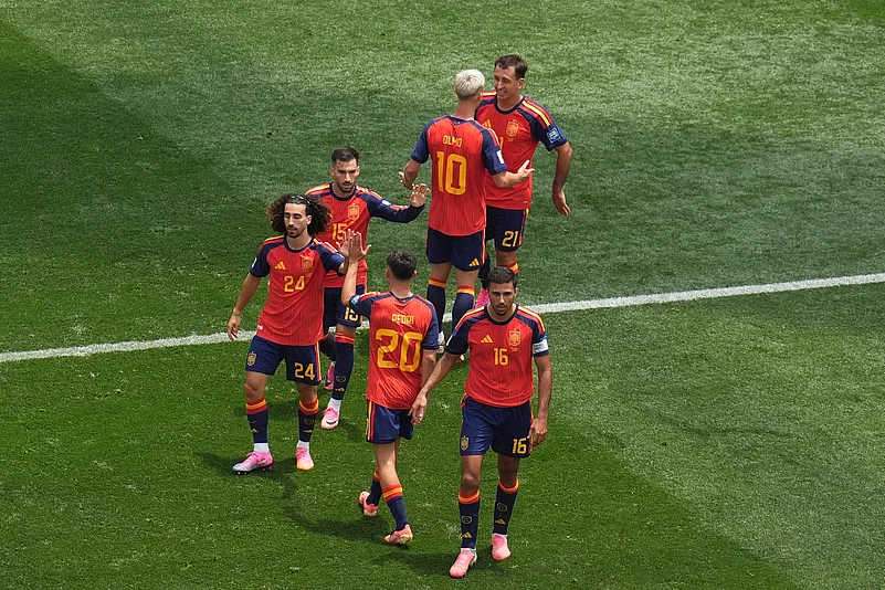 Spain Vs Austria, FIFA World Cup 2026 Round Of 32 Los Angeles Stadium AP Photo