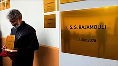 SS Rajamouli honoured at France's Institut Lumière - X