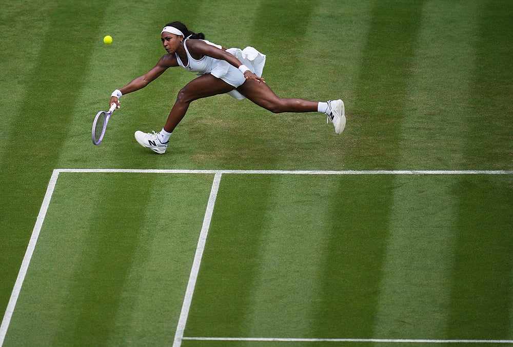 Coco Gauff wimbledon tennis