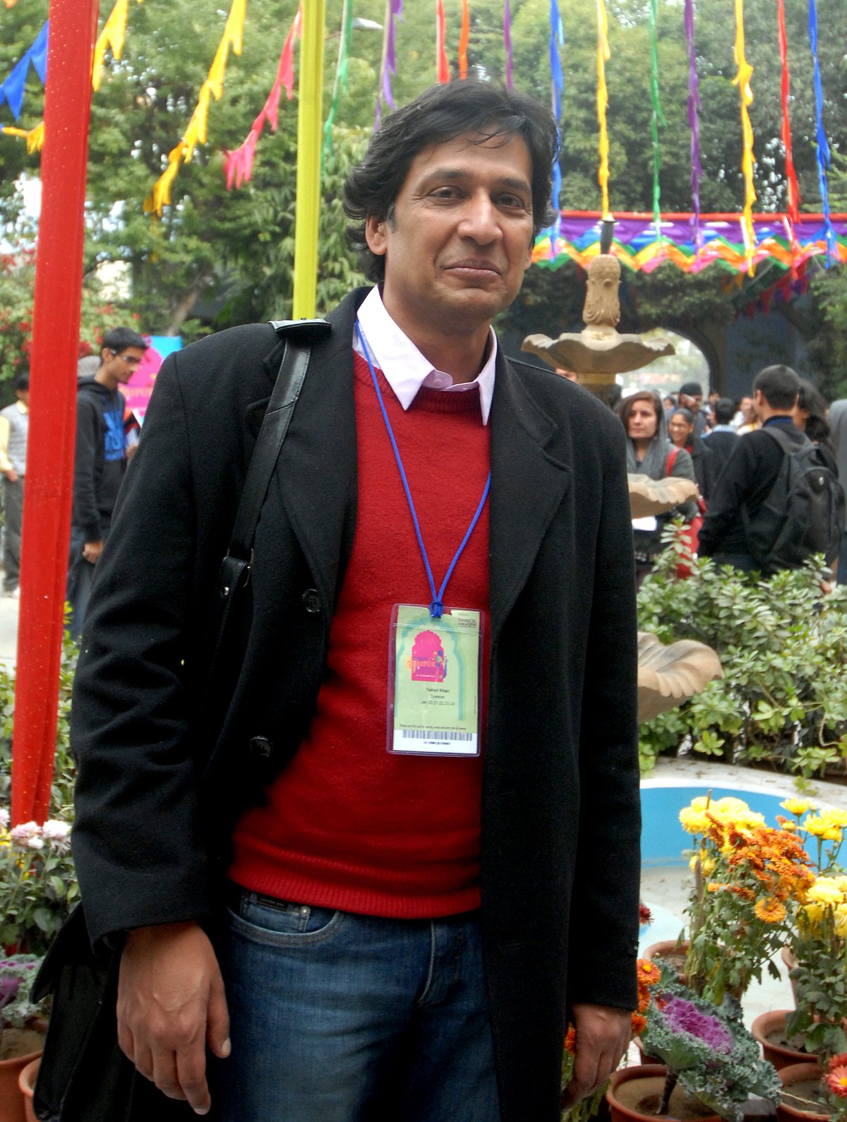 Tabish Khair - Photo: Tribhuvan Tiwari