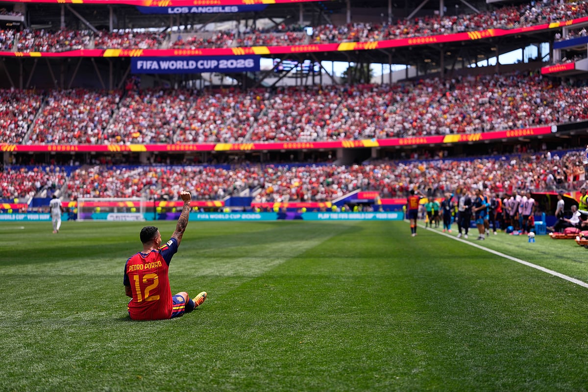 Spain Vs Austria, FIFA World Cup 2026 Round Of 32 Los Angeles Stadium AP Photo