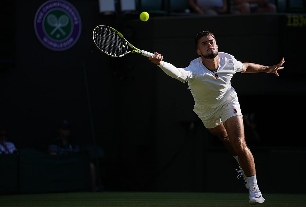 Felix Auger-Aliassime Vs Dino Prizmic wimbledon tennis