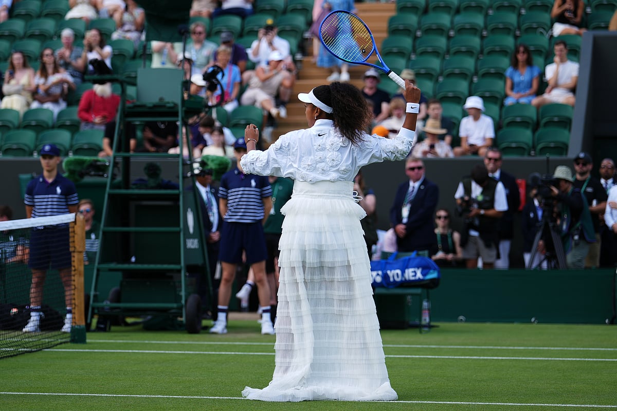 Naomi Osaka Vs Anastasia Gasanova Wimbledon 2026 Osaka wars up AP Photo