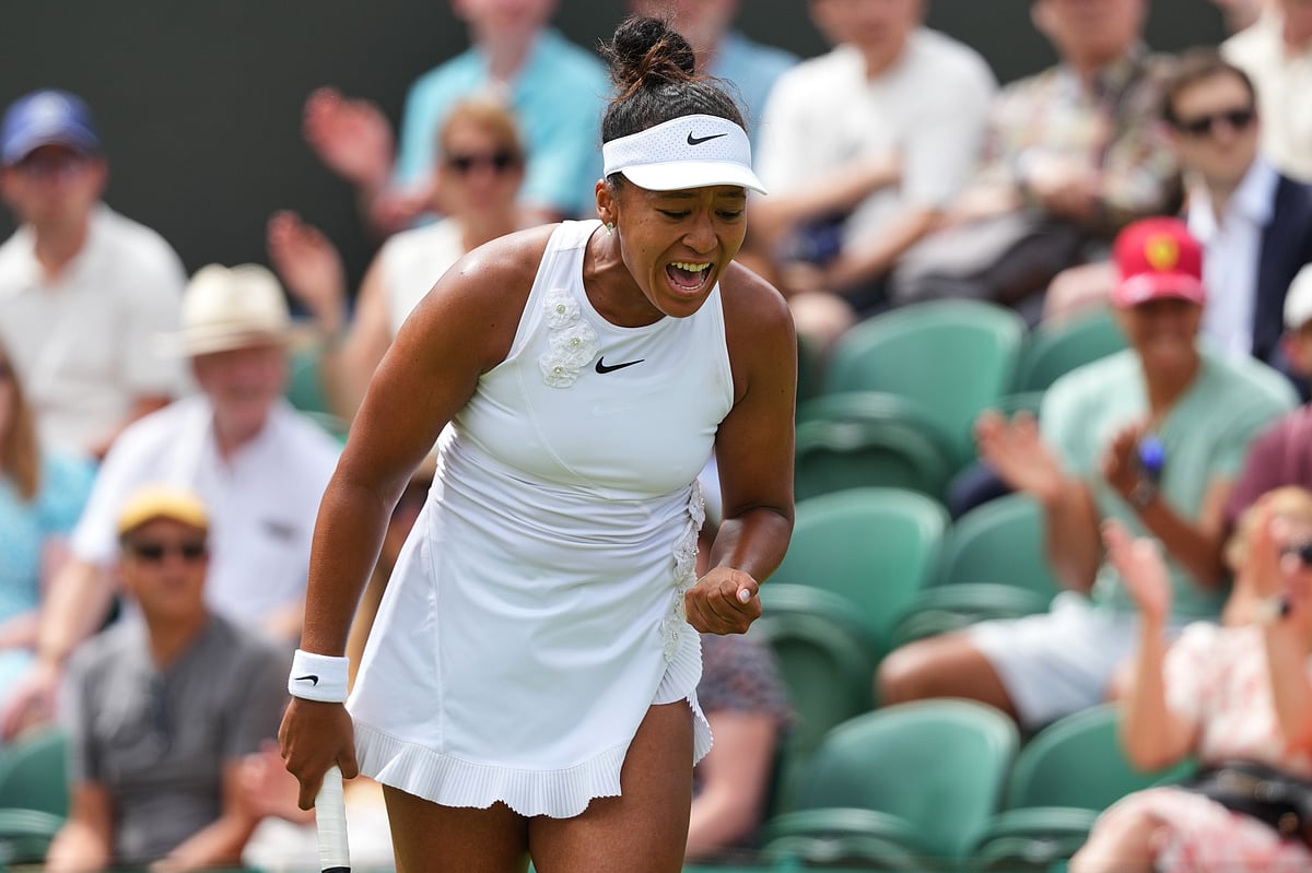 Naomi Osaka Vs Anastasia Gasanova Wimbledon 2026 Osaka Reacts AP photo