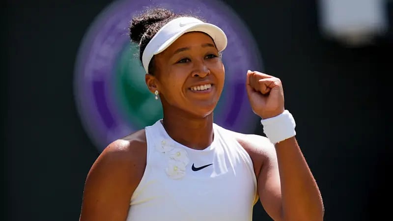 Consecutive set-wins for Naomi Osaka to advance into Round Four of the Ladies Singles, Wimbledon 2026 for the very first time in her career - AP