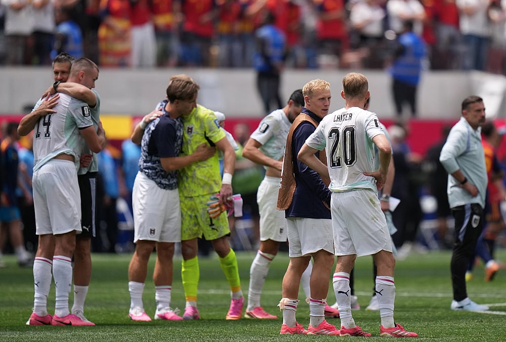 Austria vs Spain World Cup Soccer round of 32 match highlights
