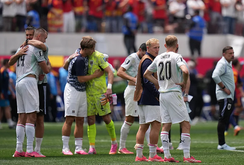 Austria vs Spain World Cup Soccer round of 32 match highlights