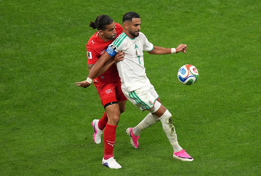 Switzerland Vs Algeria World Cup Soccer round of 32 match highlights-Ricardo Rodriguez