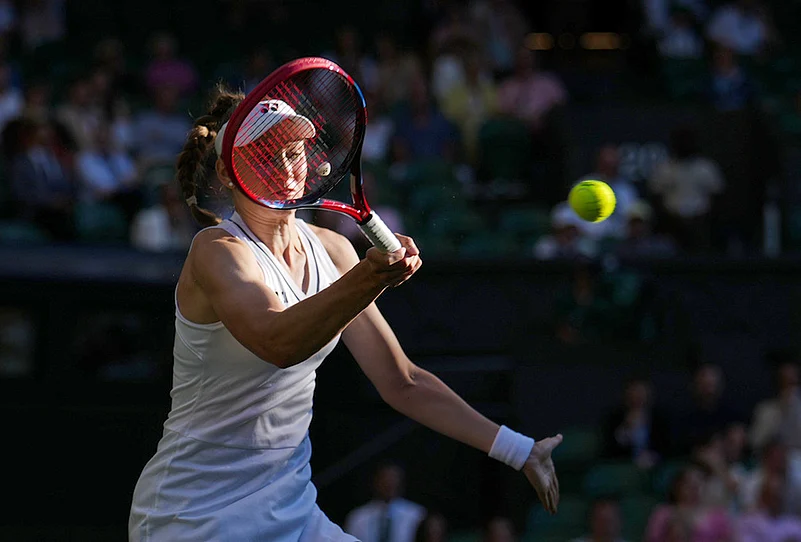 Rybakina Centre Court photos Wimbledon 2026