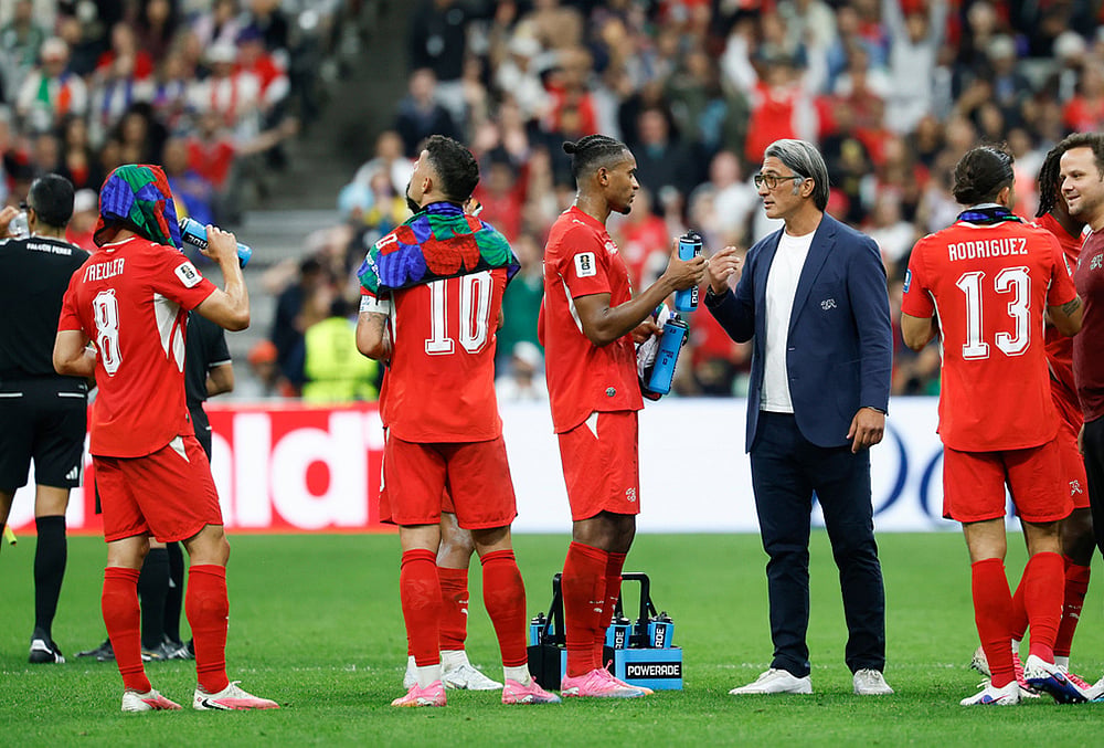 Switzerland Vs Algeria World Cup Soccer round of 32 match highlights-Murat Yakin