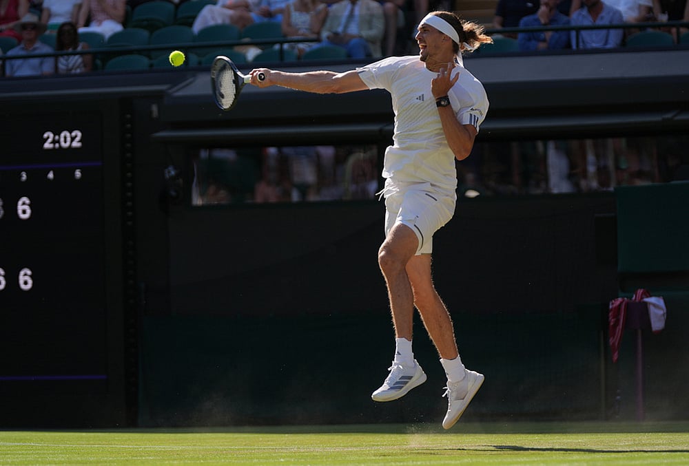 Alexander Zverev Vs Valentin Royer wimbledon tennis