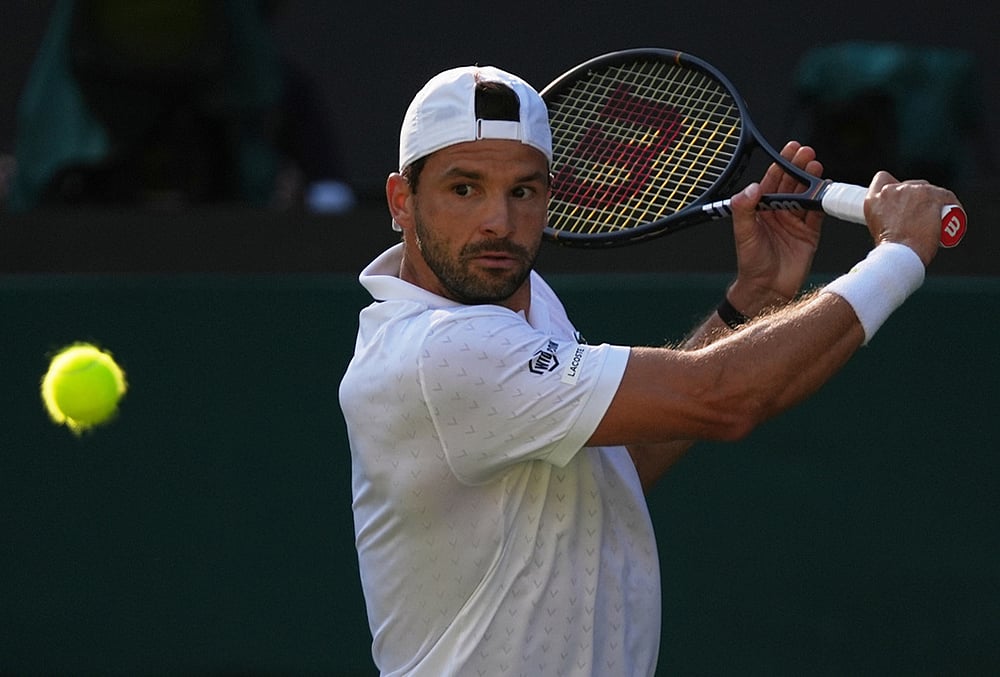 Grigor Dimitrov Vs Jakub Mensik Wimbledon 2026 Mens Singles Day 4