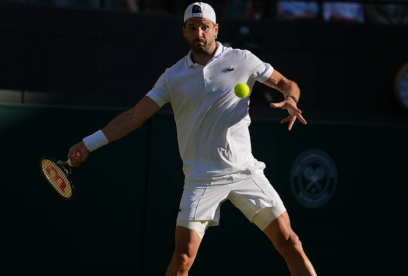 Grigor Dimitrov redemptive win Wimbledon