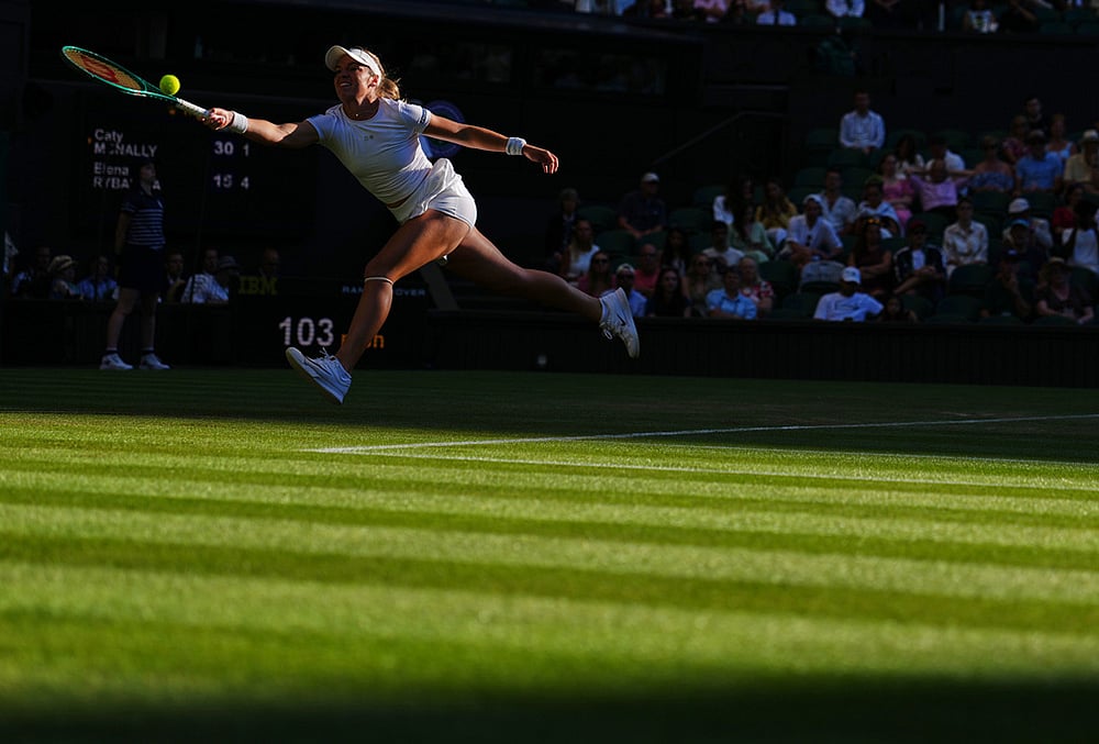 Caty McNally Wimbledon highlights 2026