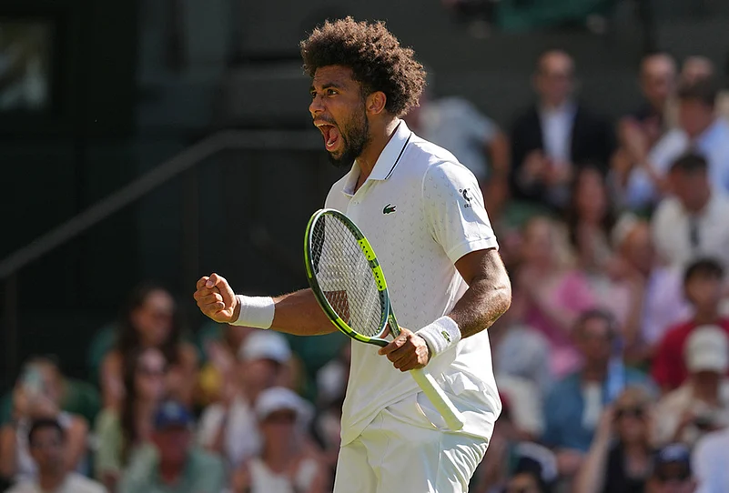 Arthur Fils match point Wimbledon