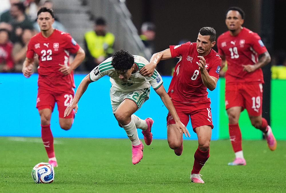 Switzerland Vs Algeria World Cup Soccer round of 32 match highlights-Ibrahim Maza