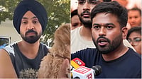 X : Diljit Dosanjh CJP protest