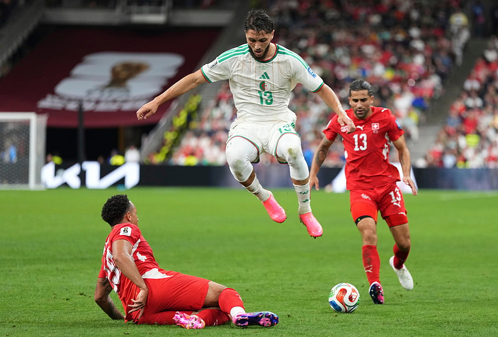 Switzerland Vs Algeria World Cup Soccer round of 32 match highlights-Noah Okafor