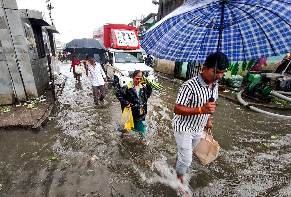 Rain in Navi Mumbai