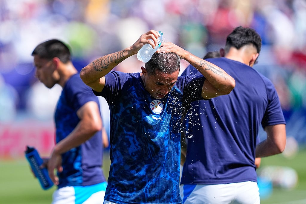 Paraguay vs France FIFA World Cup 2026 Round of 16, Paraguay Warm Up AP Photo