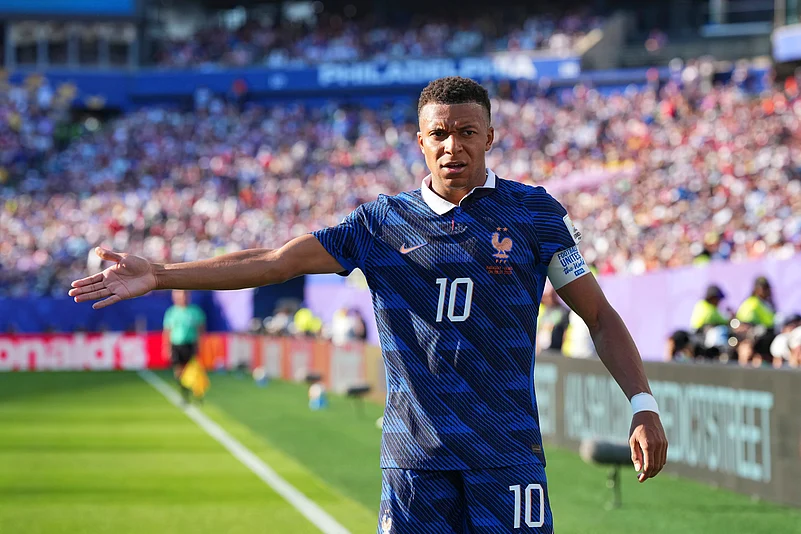 Paraguay vs France FIFA World Cup 2026 Round of 16, Kylian Mbappe AP Photo