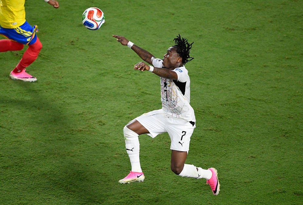 Ghana vs Colombia World Cup Soccer round of 32 match highlights-Fatawu Issahaku