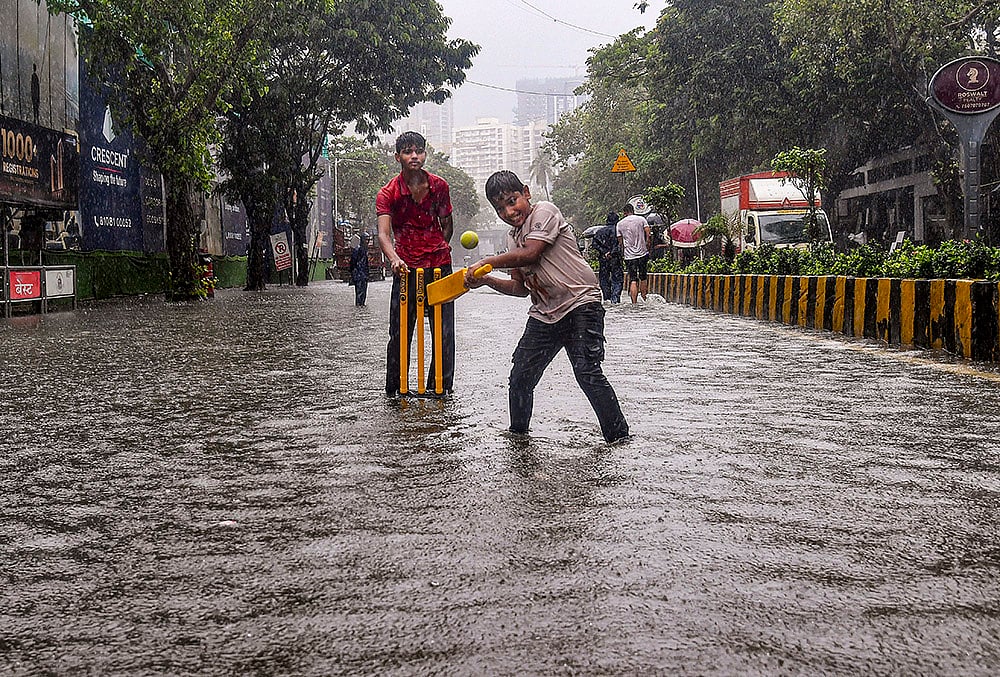 Monsoon rainfall in Mumbai