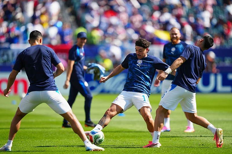 Paraguay vs France FIFA World Cup 2026 Round of 16, PAR Warm Up, AP Photo