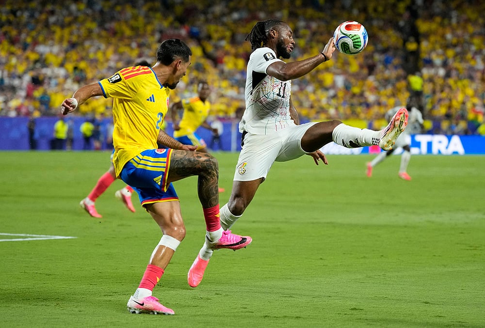 Ghana vs Colombia World Cup Soccer round of 32 match highlights-Daniel Munoz
