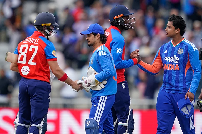 India vs England 2nd T20I Highlights: IND lost the second T20I by four wickets against ENG. - AP/Dave Thompson