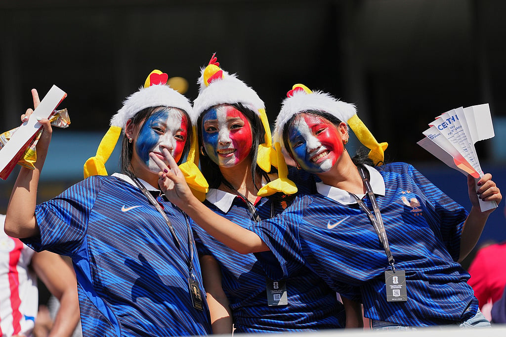 Paraguay vs France FIFA World Cup 2026 Round of 16, France Fans AP Photo