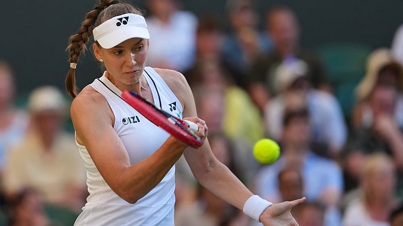 Elena Rybakina Vs Caty McNally wimbledon tennis highlights-