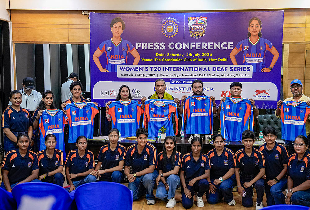 Womens T20 Deaf Cricket Series jersey launch