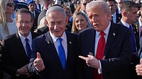 Evan Vucci : Trump Says Netanyahu Knows "Who The Boss Is"; Meeting Between The Two Possible 