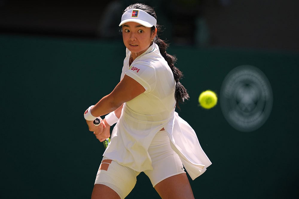 Britain Wimbledon Tennis: Iga Swiatek vs Alexandra Eala