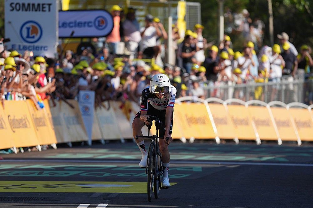 Tadej Pogacar Tour de France cycling race